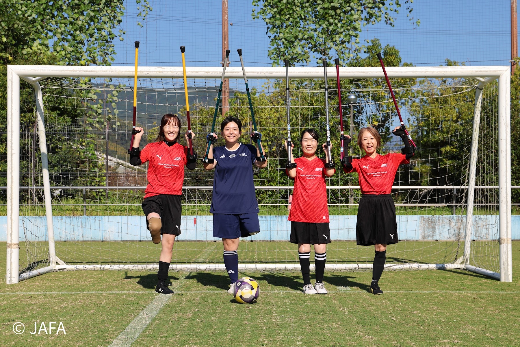 レディース・ビギナーキャンプの女子選手たち